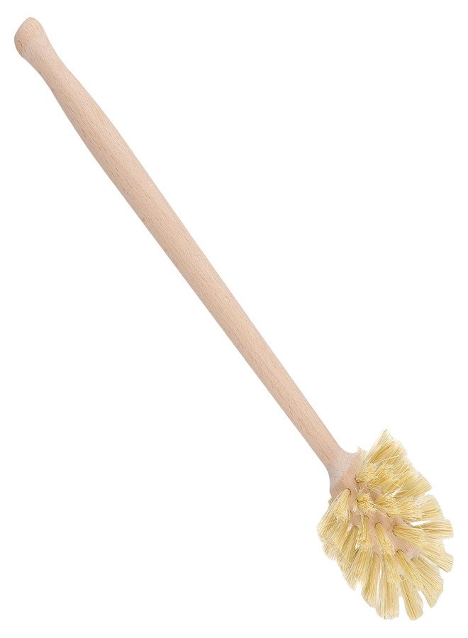 HAKZEON 4 Pack Wood Bottle Brush 14 Inch Extra Long Beechwood Handle and Sisal Bristles, Kitchen Bottle Brush for Scrubs Wide Mouth Jars, Cups, Tumblers, Dishes, Vases - Image 5